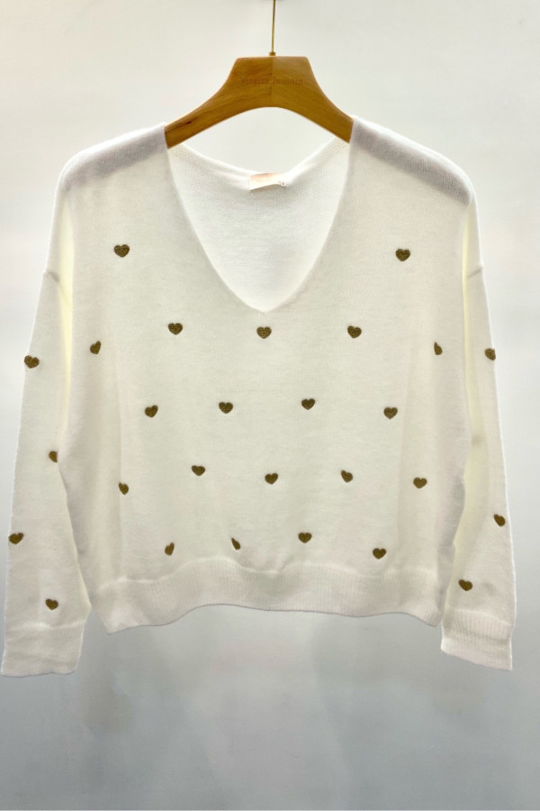 Sweter SMALL HEARTS 10