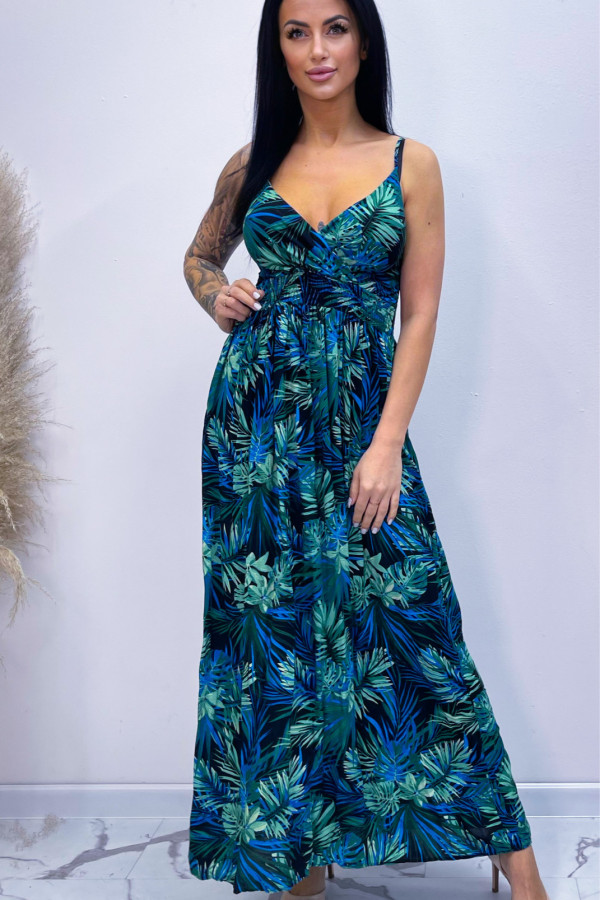 Sukienka HAWAII BLUE Miss Sara Slim