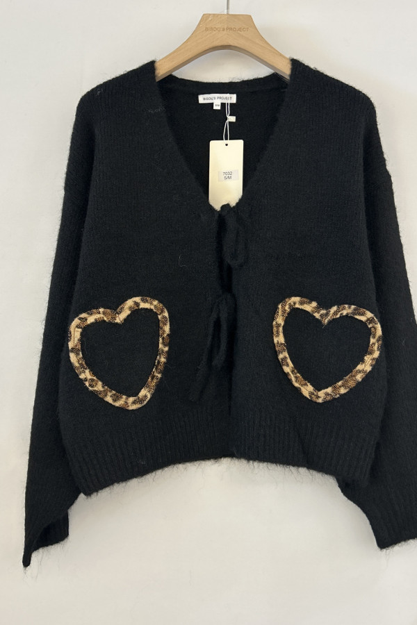 Sweter PANTER HEART 3