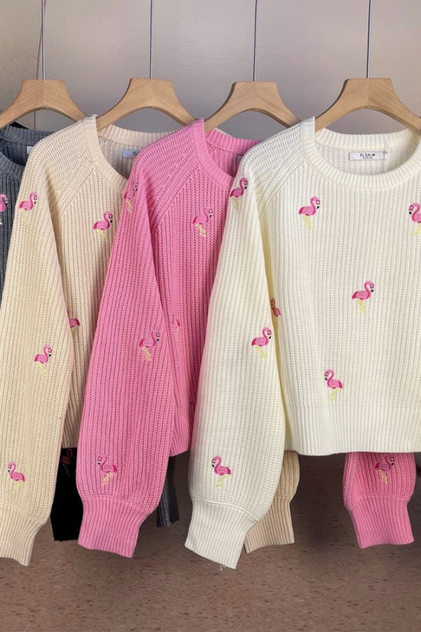 Sweter FLAMINGOS