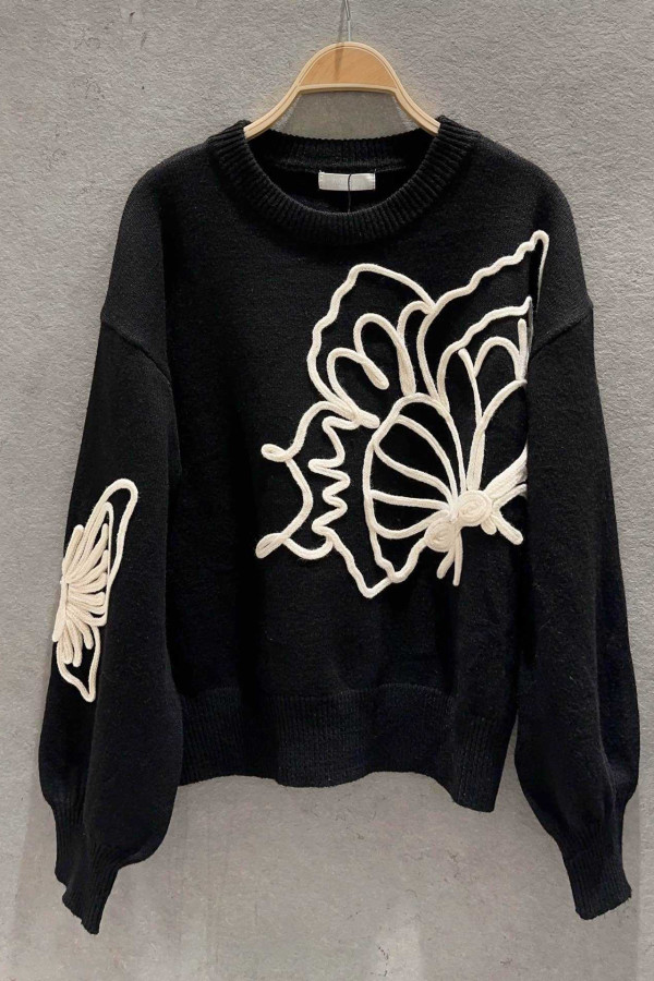 Sweter BIG BUTTERFLY