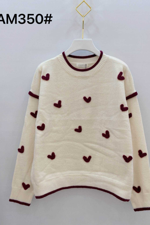 Sweter MULTI HEARTS