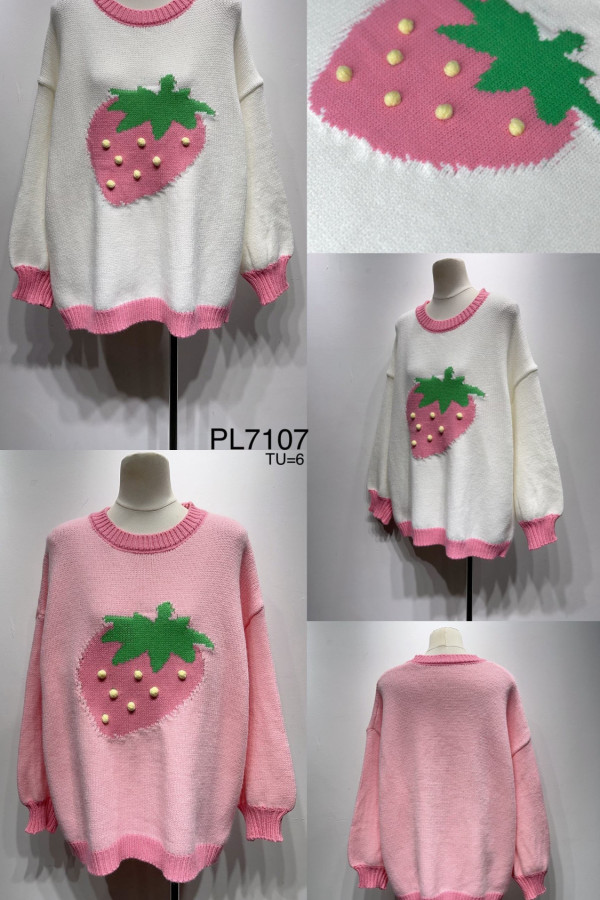 Sweter STRAWBERRY 6