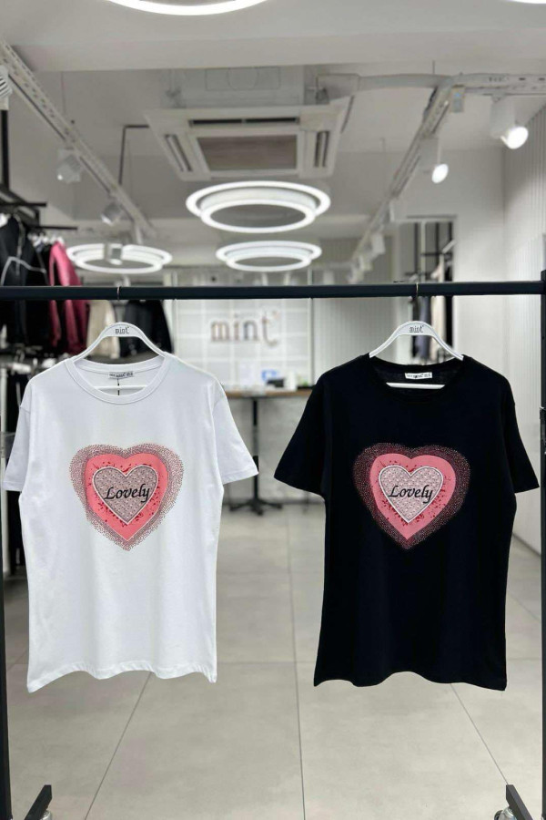 T-shirt LOVELY HEART