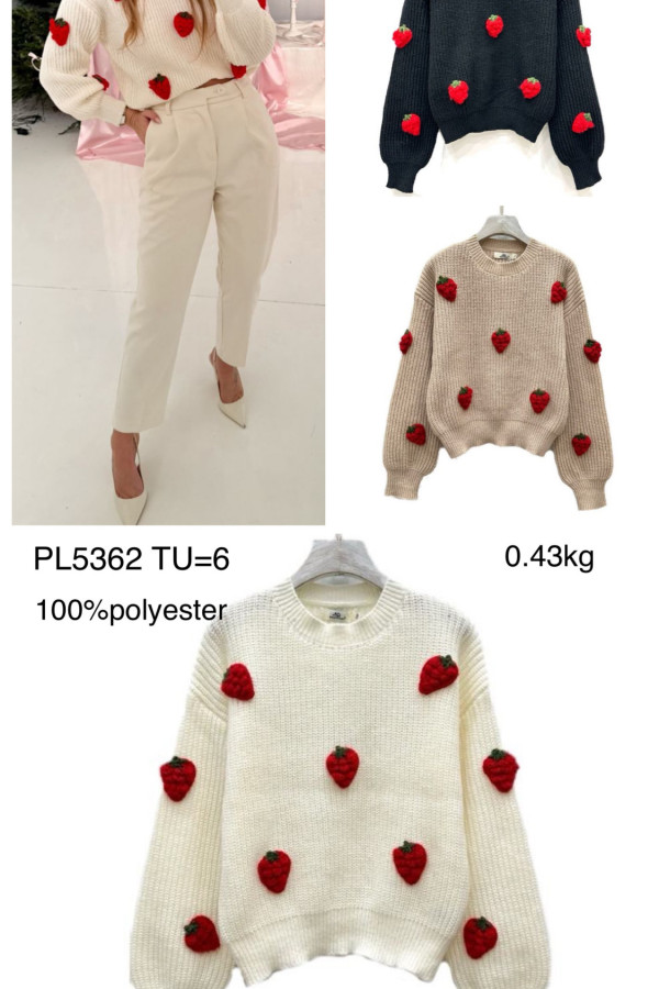 Sweter STRAWBERRIES 1