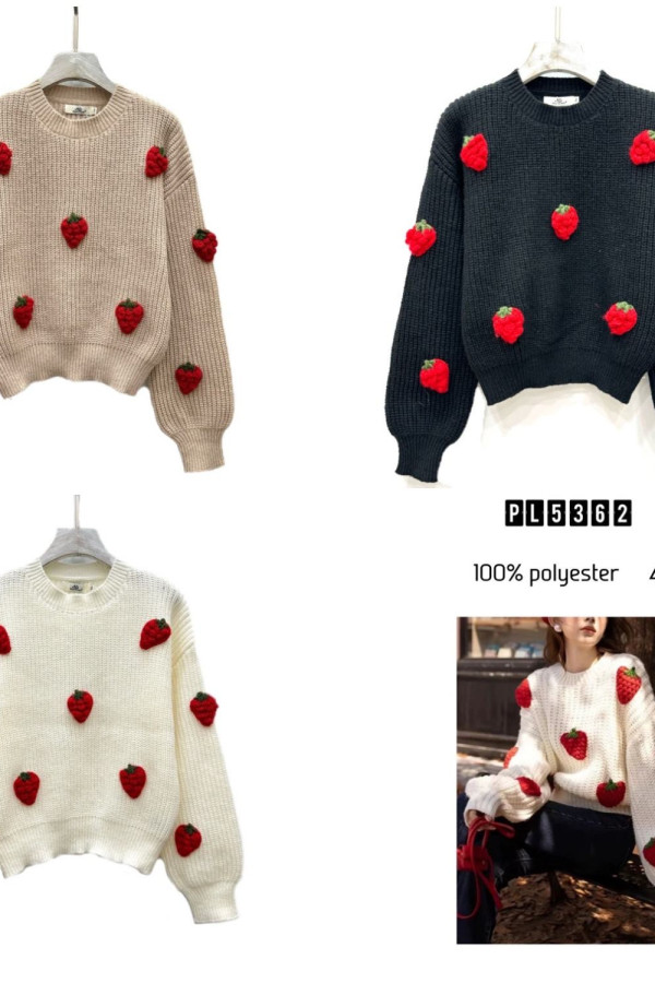 Sweter STRAWBERRIES 3