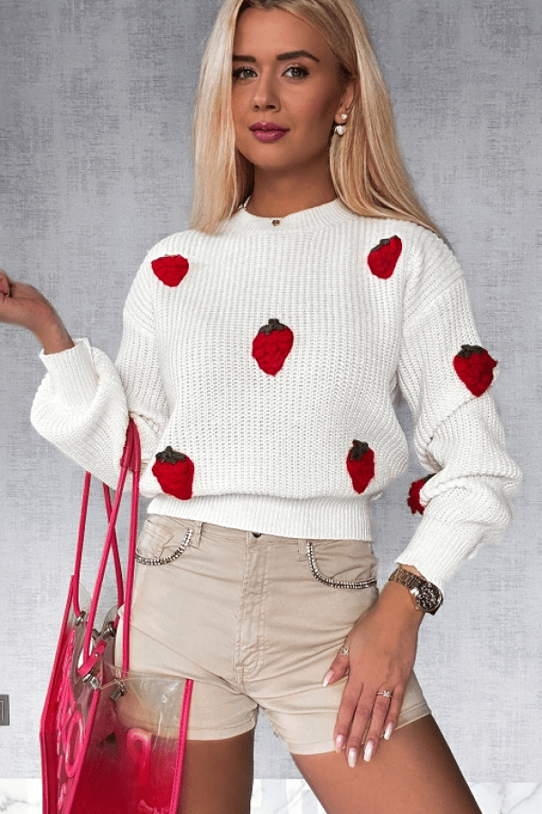 Sweter STRAWBERRIES